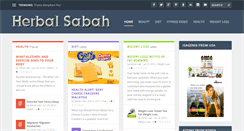 Desktop Screenshot of herbalsabah.com